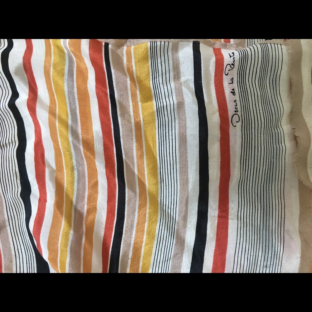 Oscar De La Renta scarf